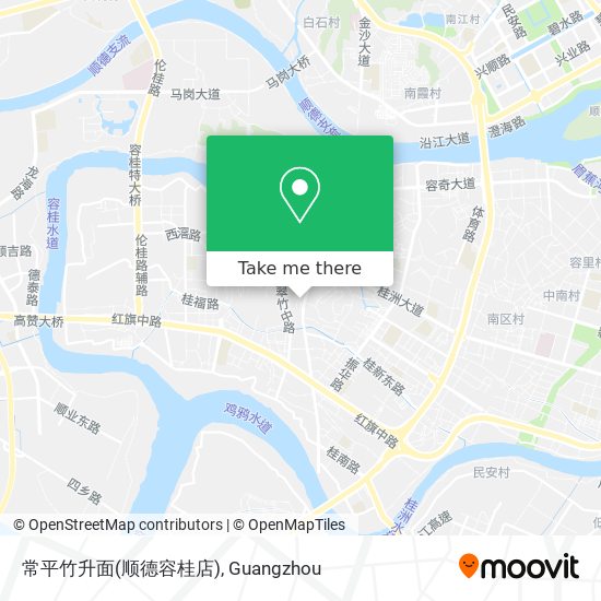 常平竹升面(顺德容桂店) map