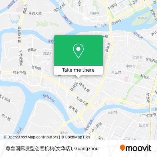 尊皇国际发型创意机构(文华店) map