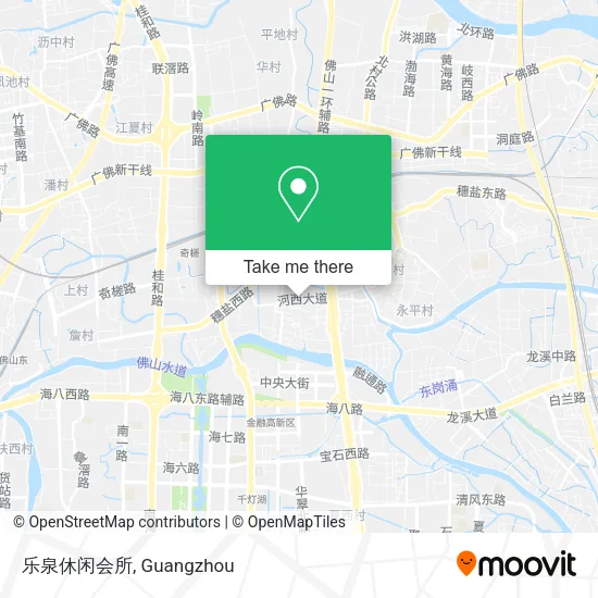 乐泉休闲会所 map