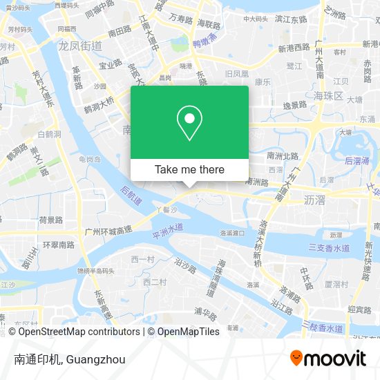 南通印机 map