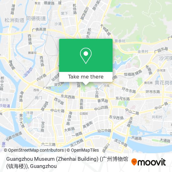 Guangzhou Museum (Zhenhai Building) (广州博物馆 (镇海楼)) map