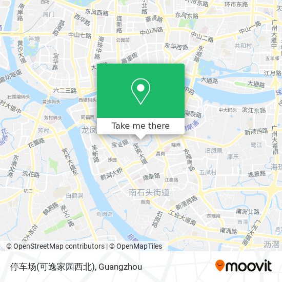 停车场(可逸家园西北) map