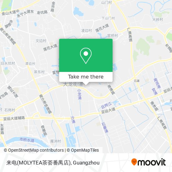 来电(MOLYTEA茶荟番禺店) map