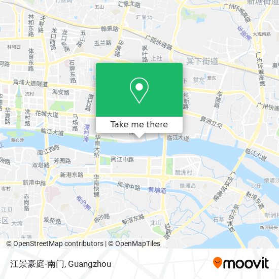 江景豪庭-南门 map
