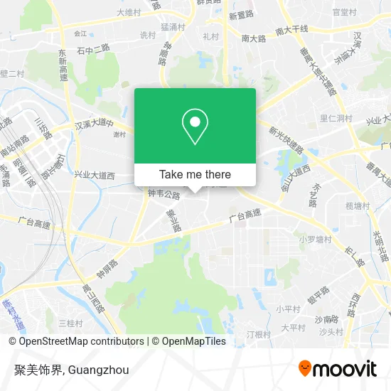 聚美饰界 map