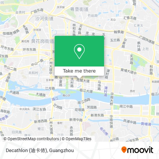 Decathlon (迪卡侬) map