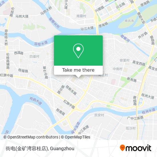 街电(金矿湾容桂店) map