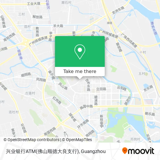 兴业银行ATM(佛山顺德大良支行) map