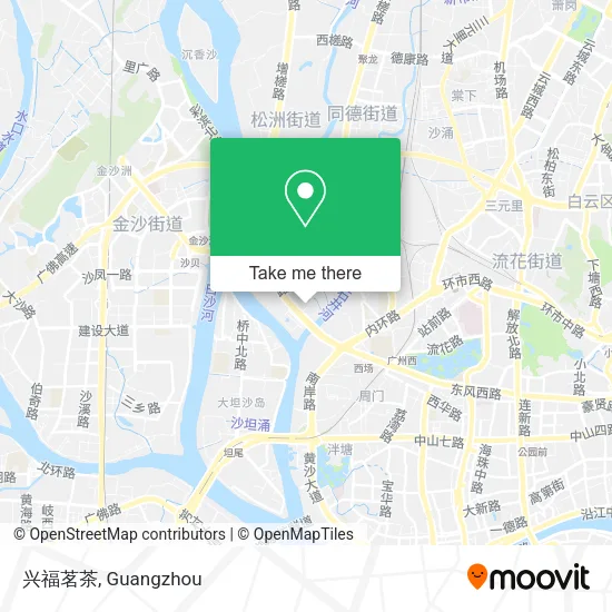 兴福茗茶 map