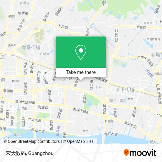宏大数码 map