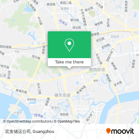 宏发储运公司 map