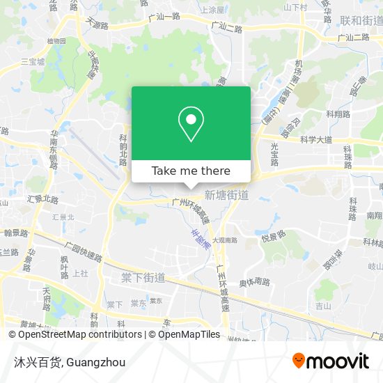 沐兴百货 map