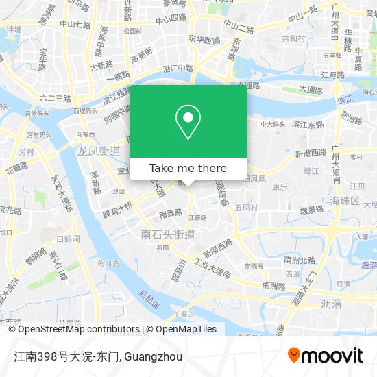 江南398号大院-东门 map