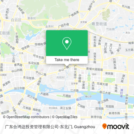 广东合鸿达投资管理有限公司-东北门 map