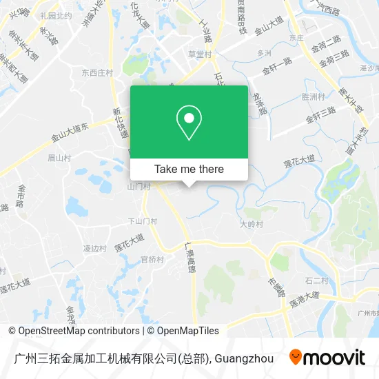 广州三拓金属加工机械有限公司(总部) map