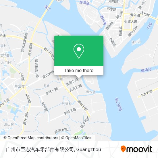 广州市巨志汽车零部件有限公司 map
