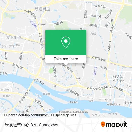 绿瘦运营中心-B座 map