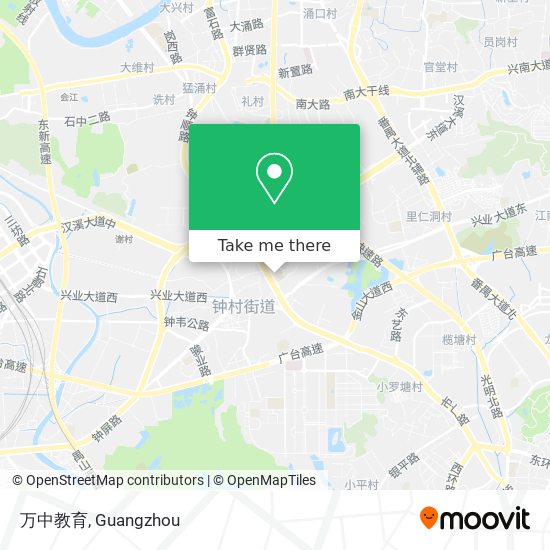 万中教育 map