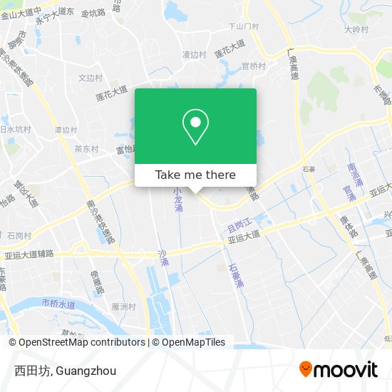 西田坊 map