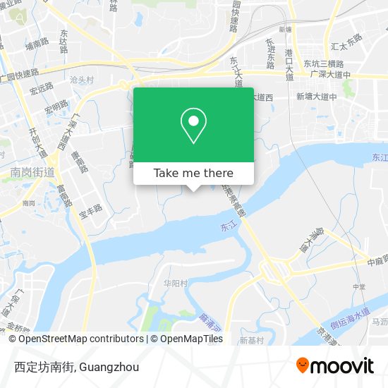 西定坊南街 map