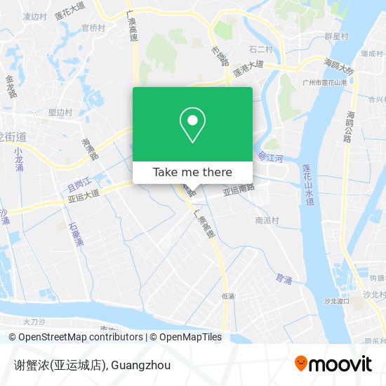 谢蟹浓(亚运城店) map