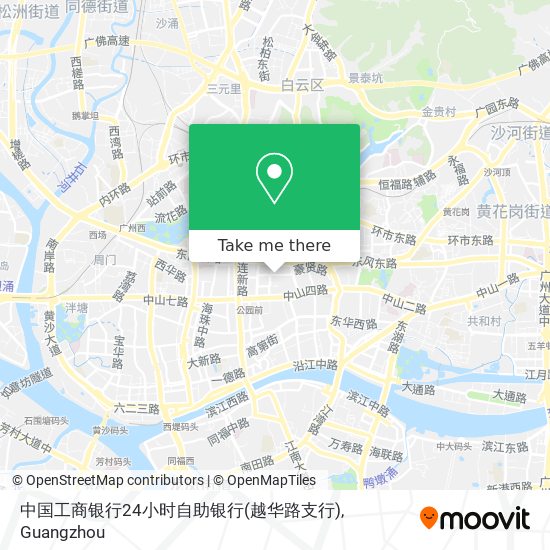 中国工商银行24小时自助银行(越华路支行) map