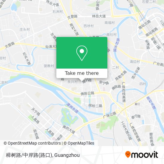 樟树路/中岸路(路口) map