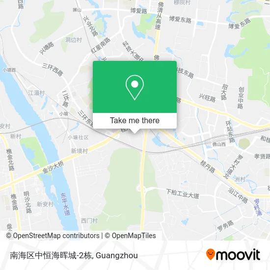 南海区中恒海晖城-2栋 map