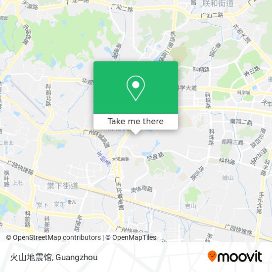火山地震馆 map