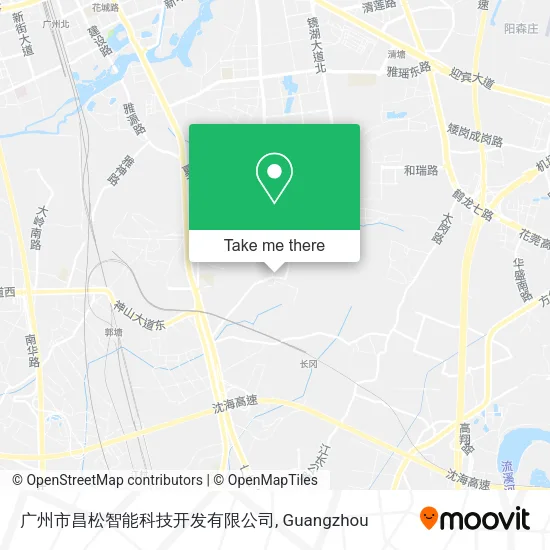 广州市昌松智能科技开发有限公司 map