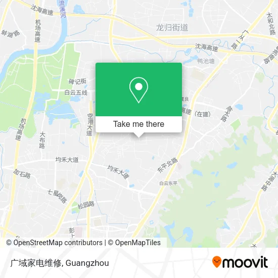 广域家电维修 map