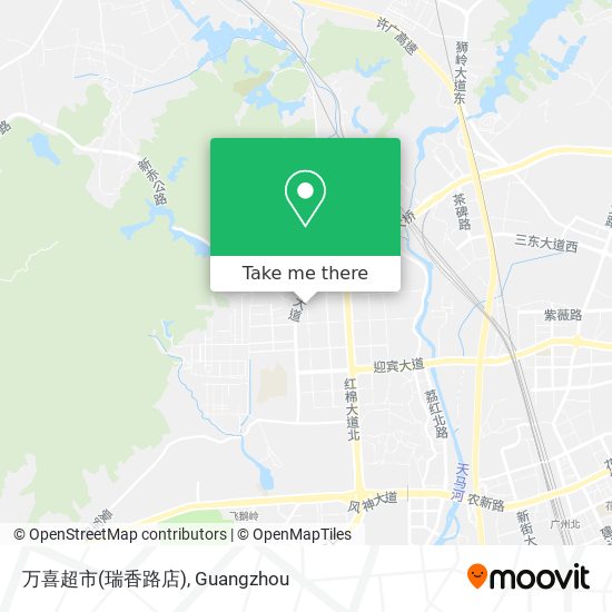 万喜超市(瑞香路店) map