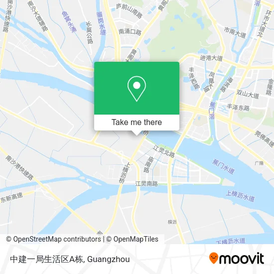 中建一局生活区A栋 map