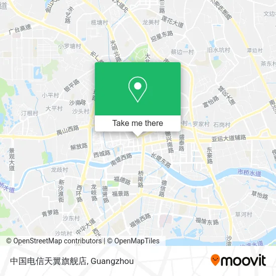 中国电信天翼旗舰店 map