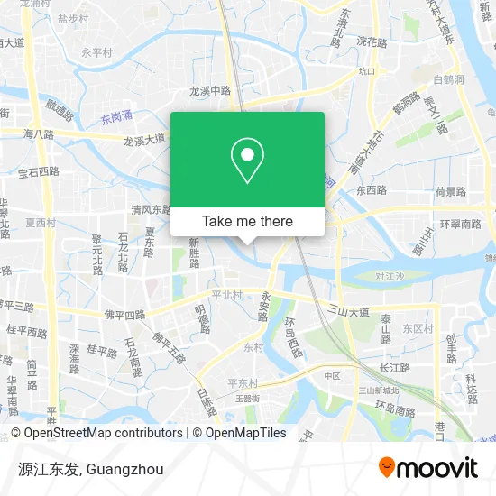 源江东发 map