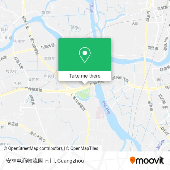 安林电商物流园-南门 map