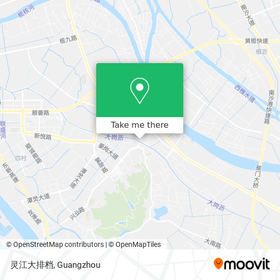 灵江大排档 map