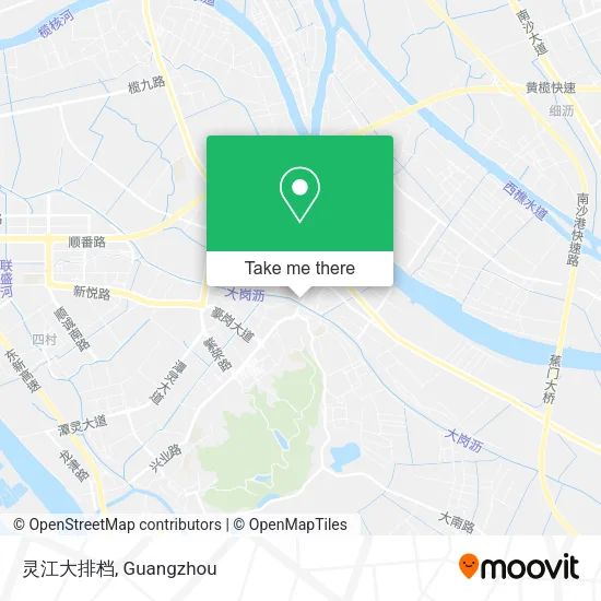灵江大排档 map