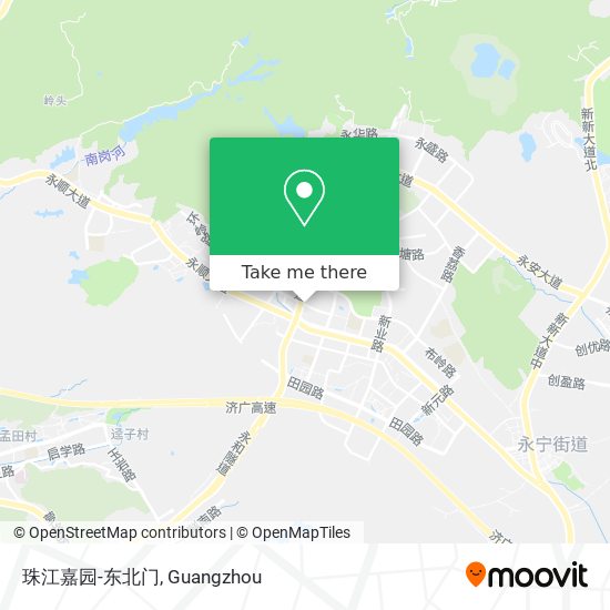 珠江嘉园-东北门 map