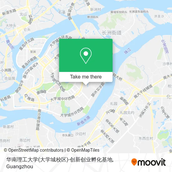 华南理工大学(大学城校区)-创新创业孵化基地 map
