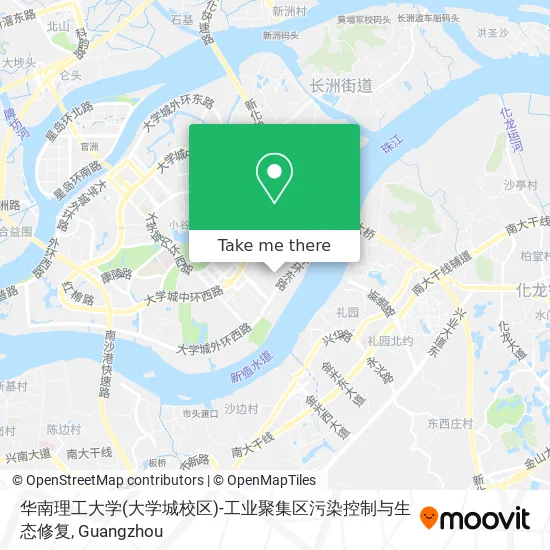 华南理工大学(大学城校区)-工业聚集区污染控制与生态修复 map