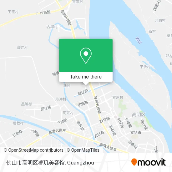 佛山市高明区睿玑美容馆 map