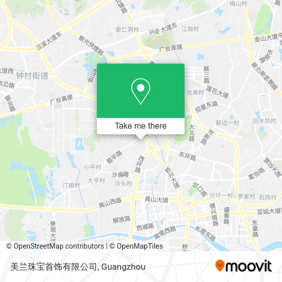 美兰珠宝首饰有限公司 map