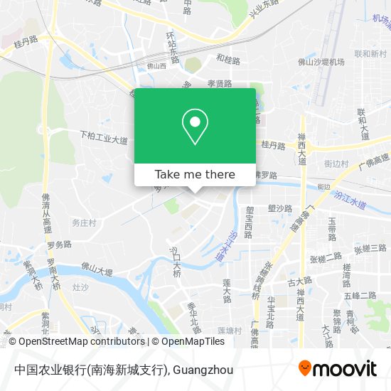 中国农业银行(南海新城支行) map