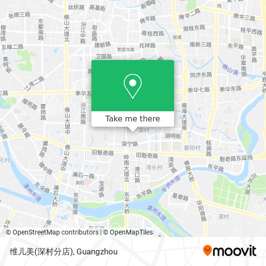 维儿美(深村分店) map