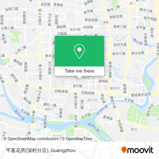 芊蕙花房(深村分店) map
