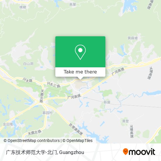 广东技术师范大学-北门 map