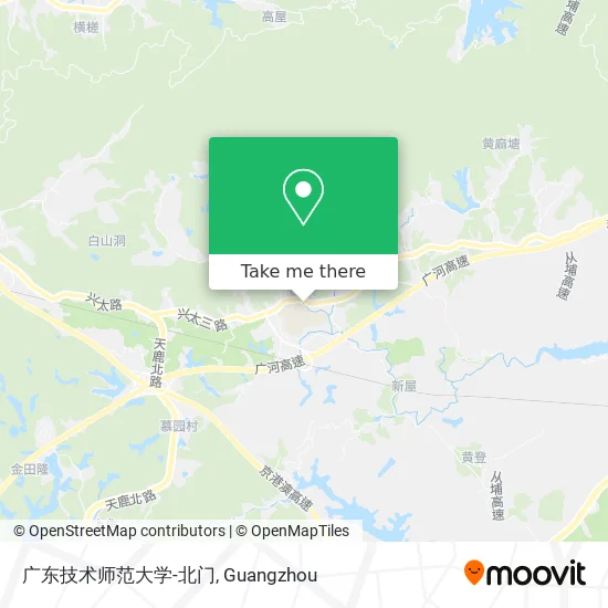 广东技术师范大学-北门 map