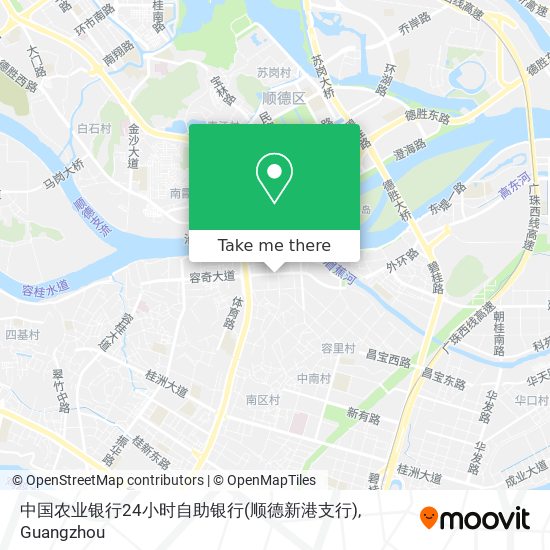 中国农业银行24小时自助银行(顺德新港支行) map