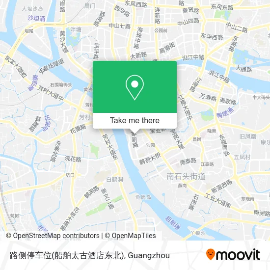 路侧停车位(船舶太古酒店东北) map